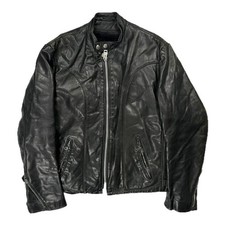 VINTAGE 80s Schott NYC Leather