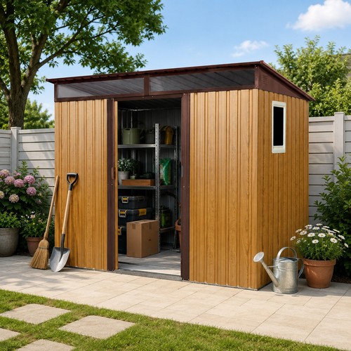 8x6 outdoor metal - outdoor,