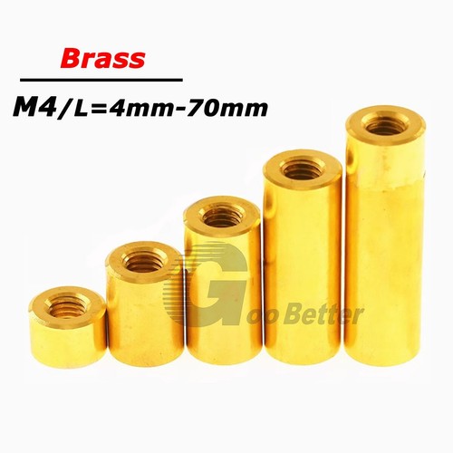 Brass threaded sleeve rod - threaded,