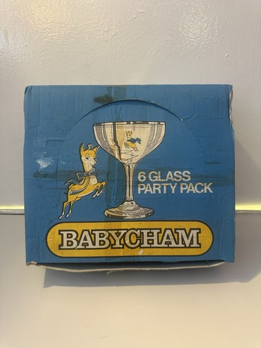 Vintage babycham glasses - babycham, set