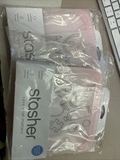 2 X Stasher Platinum Silicone