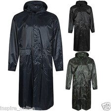 MENS WOMENS UNISEX LONG HOODED