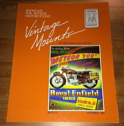 1987 november vintage - 1987, mounts