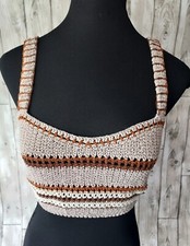 Zara Cream Brown Stone Lace