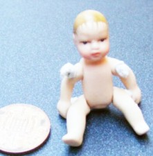 Dolls house miniature - dolls,
