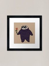 Pathologic Worm Framed Art