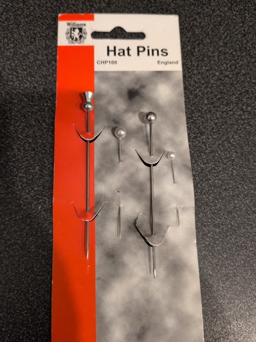 Vintage williams hat - hat, pins