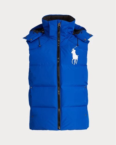 Polo ralph lauren blue hooded - polo,