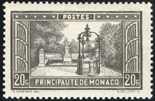 Monaco Stamps # 129 MNH XF