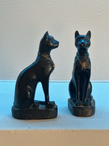 Ancient egyptian black cat - ancient,