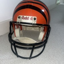 Authentic Riddell NFL Cincinnati Bengals Helmet Full Size, Wearable