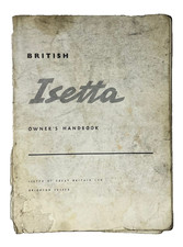Isetta Owner’s Handbook