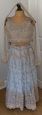 Baby Blue Indian Lehenga 