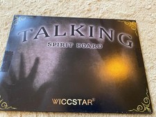Wiccstar Talking Spirit Board – Ouija Board Game with Planchette & Instructions