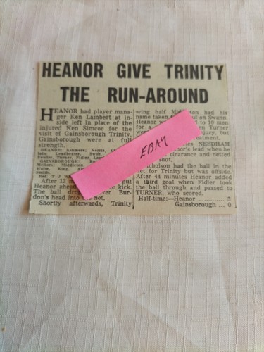 1964 heanor gainsborough - 1964/65,