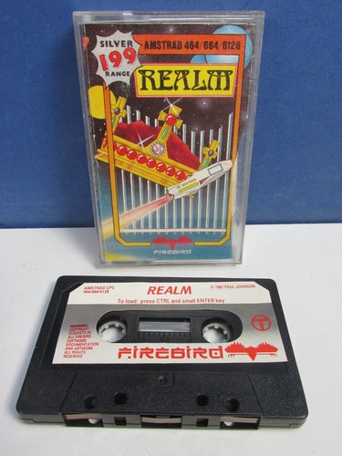 Vintage amstrad realm cassette - amstrad,