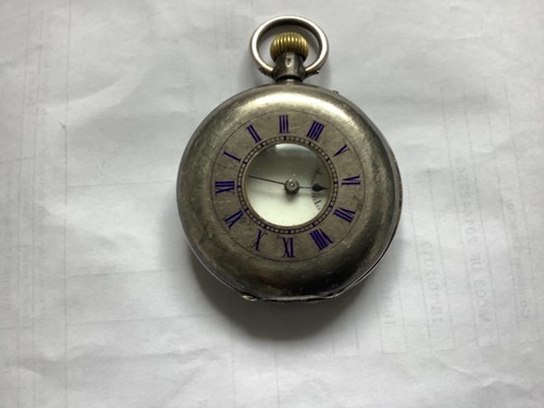 Antique swiss made half hunter - swiss,