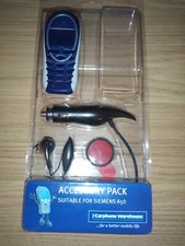 Vintage Siemens A50 mobile phone accessory pack 
