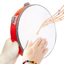 Musical Tambourine Drum Metal