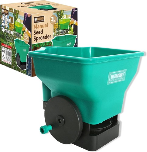 Hand held lawn seed - lawn,