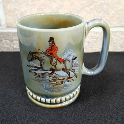 Vintage irish stoneware fox - vintage,