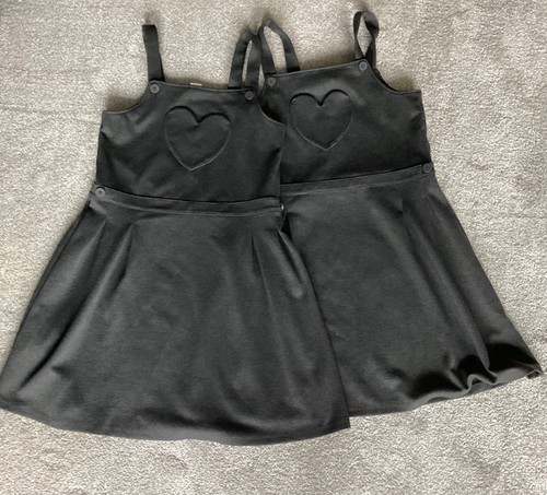 Girls pack grey pinafore - girls, 2