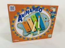 Djeco Animambo Colourful Fish Xylophone Children’s Musical Instrument +18m New 