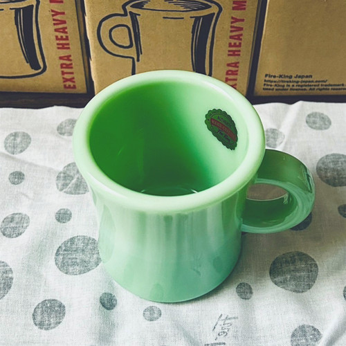 Fire king jadeite extra - king, heavy