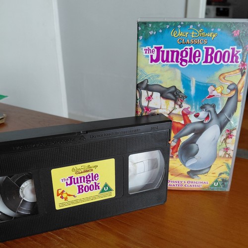 The jungle book vhs - jungle,