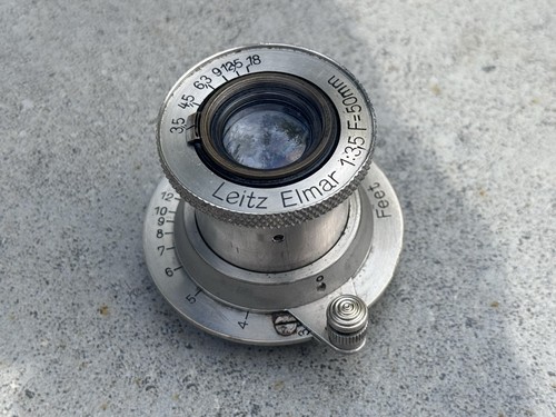 Leica elmar 50mm 3 5 - elmar, f/3.5