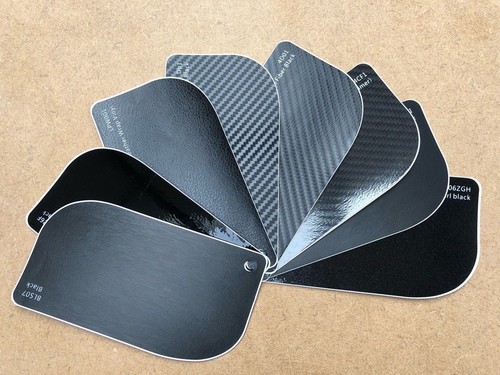 Black vinyl wrap carbon - black,