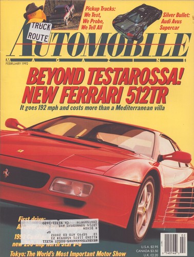 Automobile magazine february - magazine,