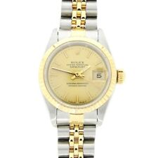 Rolex Ladies Watch Oyster Perpetual Lady Datejust Bi Metal 69173 Papers RW0544