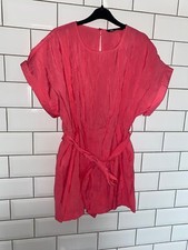 ZARA Coral Playsuit Size M