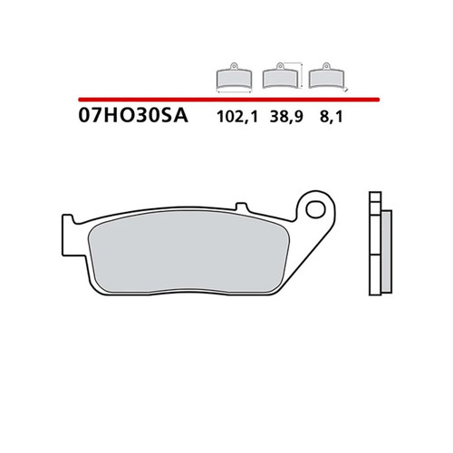 Brembo front brake pad - pad, kit