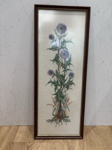 Vintage framed floral - vintage,