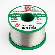 RS PRO Wire LEADFREE 0.71mm
