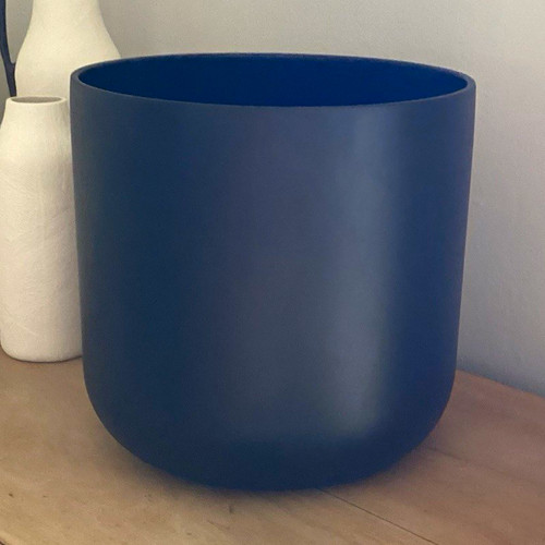 Matte black large ceramic - matte,