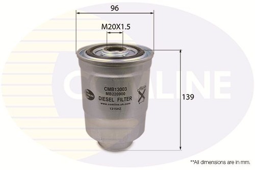 Comline fuel filter - fuel, element