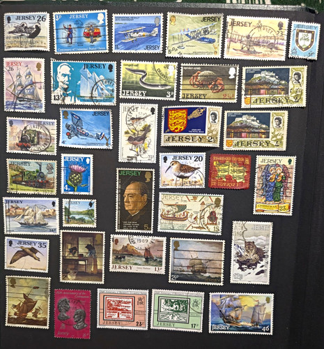 Jersey stamp collection - (83),