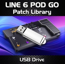 Line 6 POD GO Multi-Effects Guitar Processor Patches 2400+ Guitar Effects on USB