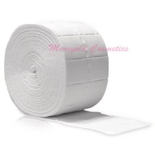 Lint Free Cotton Nail Pads Wipes UV Gel Polish Acrylics Remover Cleaner Soak Off