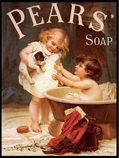 Pears soap retro metal - soap,,