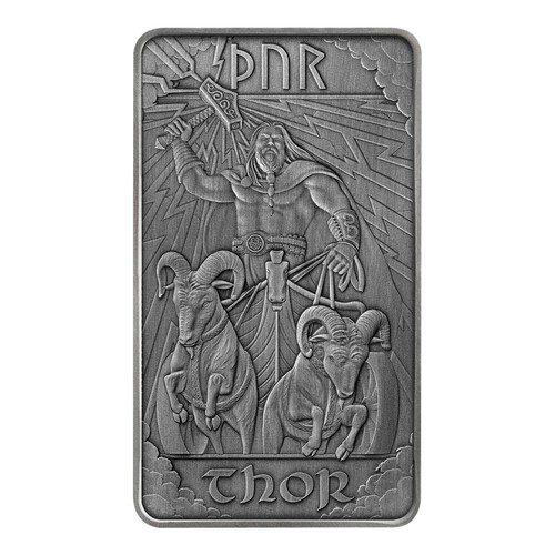 Thor 10oz antiqued silver - thor,