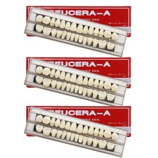 84Pcs Fake Teeth Resin Denture
