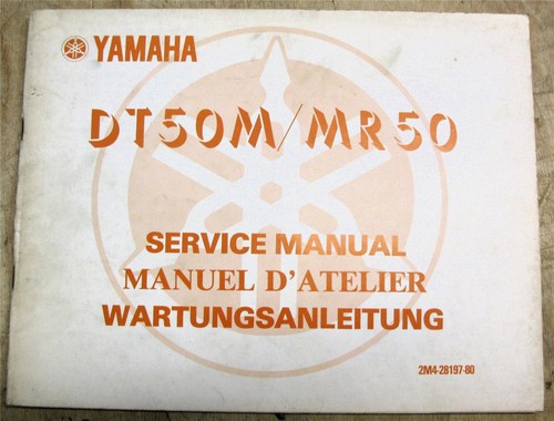 Yamaha dt50m mr50 motorcycle - yamaha,