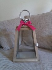 Wooden Candle Lantern Fits