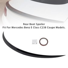 Gloss Black Rear Spoiler For Mercedes-Benz E-Class C238 W213 Coupe 16+ AMG Style