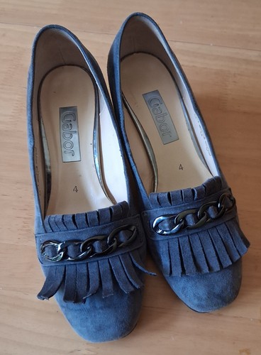 Gabor grey suede ladies - , court