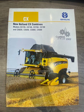 New Holland CX Combines Brochure CX720 740 760 780 820 840 860 880